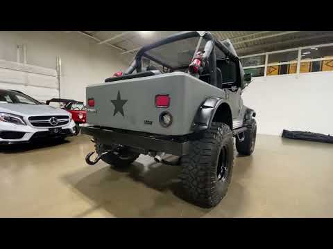 1977 Jeep CJ7 (CC-2095134) for sale in Grand Rapids, Michigan