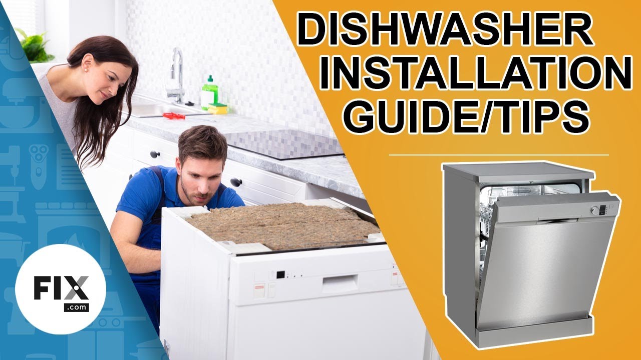 How to Easily Install a New Dishwasher