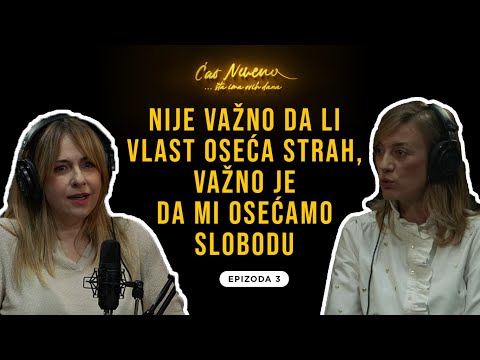 Ćao Nevena - BOJANA MALJEVIĆ: Nije važno da li vlast oseća strah, važno je da mi osećamo slobodu