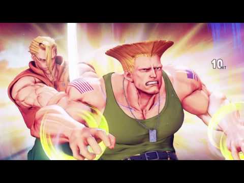 STREET FIGHTER V Guile vs Charlie Nash