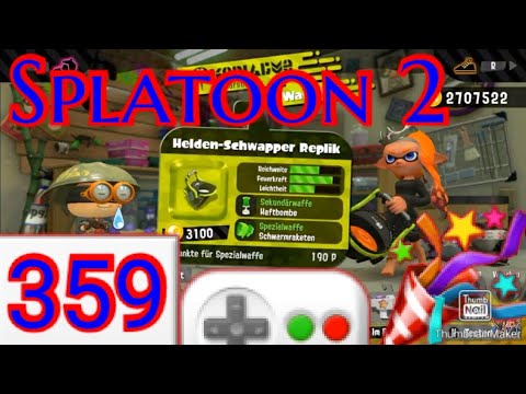 Helden-Schwapper Replik - Heldenhaftes Überschütten 🎨 SPLATOON 2 #359