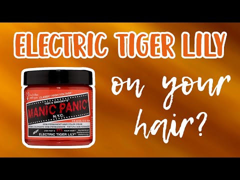 Manic Panic ELECTRIC TIGER LILY | Hair Swatches