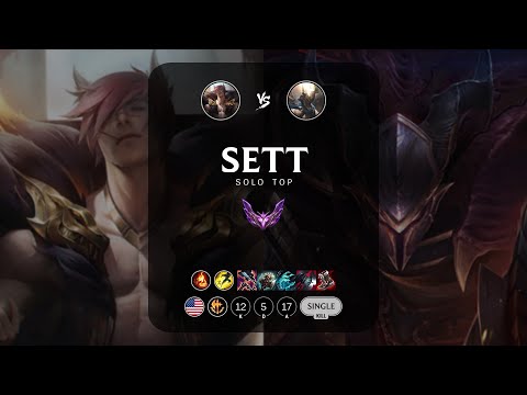 Sett Top vs Pantheon - NA Master Patch 13.3