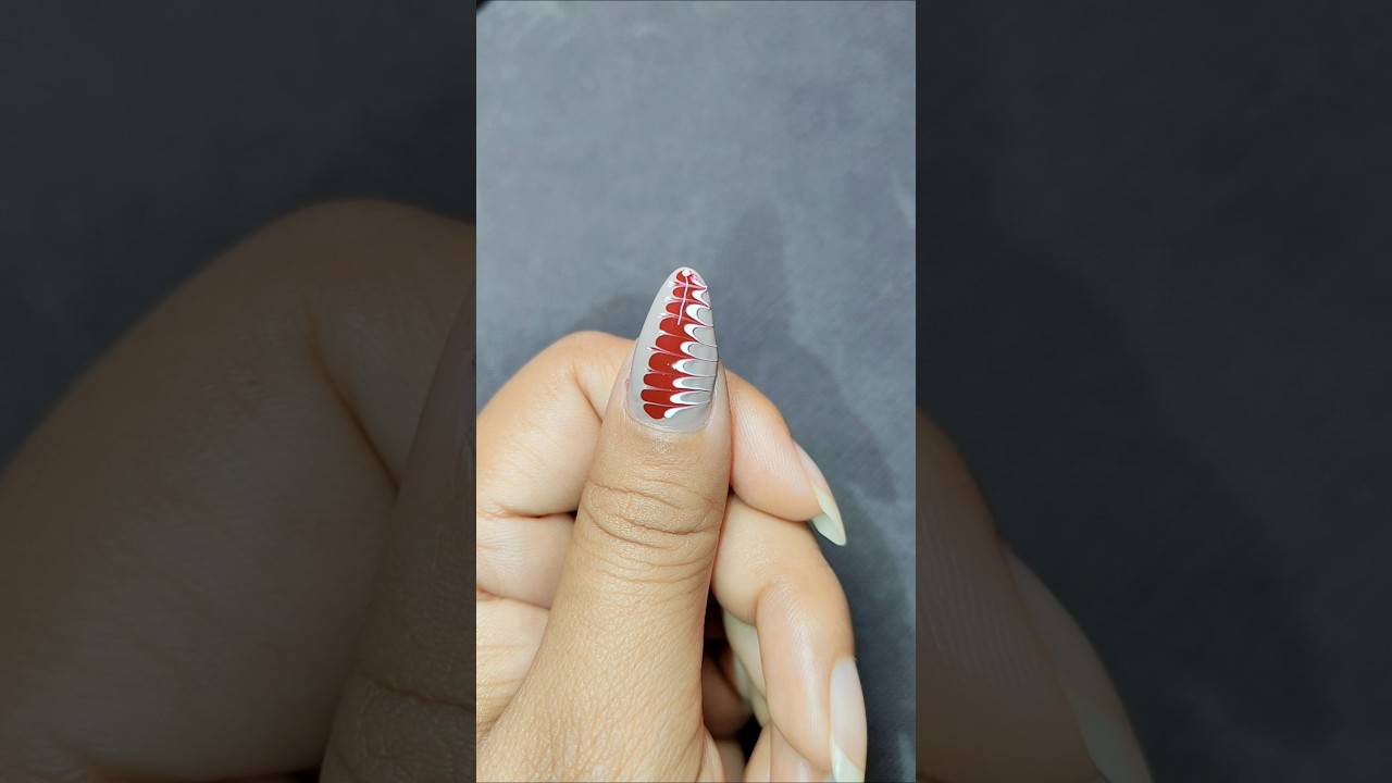 Easy nailart design 💅❤️😍 #youtubeshorts #nailart #naildesign #easynailart #viralshorts #shorts