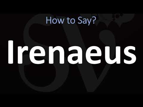 How to Pronounce Irenaeus? (CORRECTLY)
