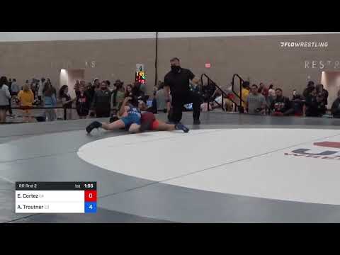 90 Kg Rr Rnd 2 - Eleina Cortez, CA Vs Aubrey Troutner, CO
