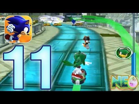 Sonic Forces: Gameplay Walkthrough Part 11 - Trophy Pushing! (iOS, Android)