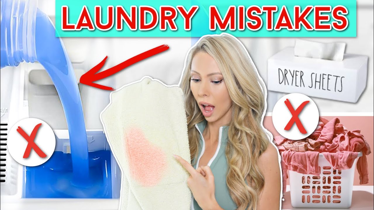 13 Laundry Mistakes YOU SHOULD NEVER MAKE! Essential Laundry Tips Everyone Needs to Know