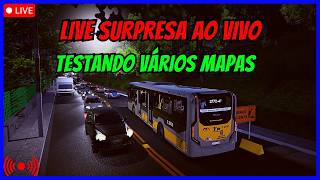 🔴LIVE SURPRESA AO VIVO | PROTON BUS SIMULATOR | PBSU | MODS | VOLANTE G29 | PBS2 | SIMULADORES