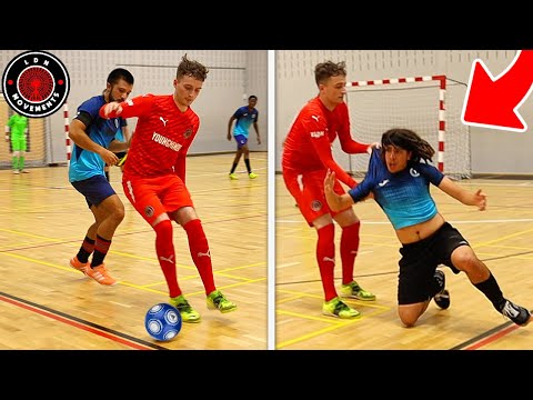 I Played in a PRO FUTSAL MATCH & I Got ANGRY! (Football Skills & Goals)