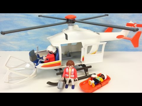 Playmobil Rettungshelikopter 6686 für Kinderklinik auspacken seratus1
