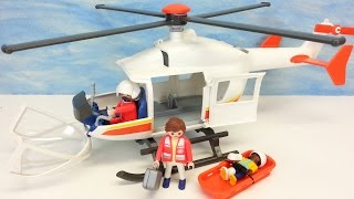 Playmobil Rettungshelikopter 6686 für Kinderklinik auspacken seratus1