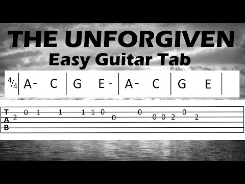 THE UNFORGIVEN cover (Guitar Tab)