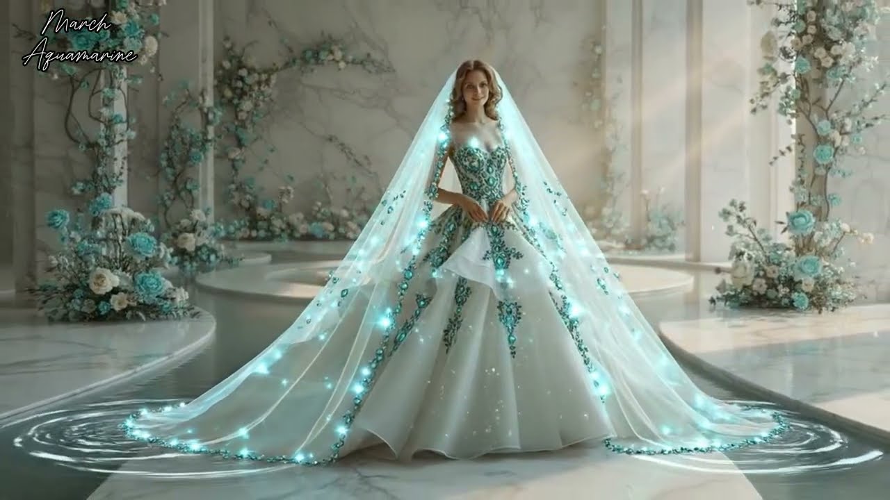 12 Birthstone Wedding Dresses 💎 | Magical Bridal Transformations |