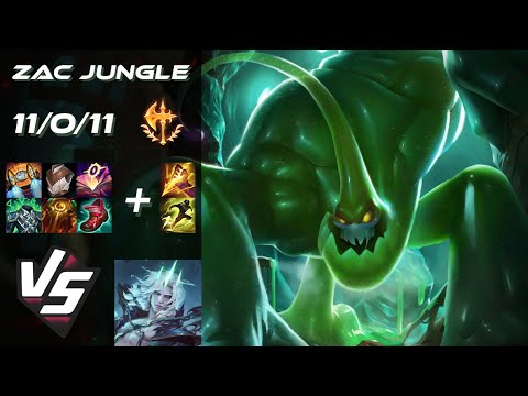 JUNGLE Zac vs Viego - EU Challenger Patch 25.24