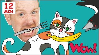 Magic Healthy Food Stories for Kids from Steve and Maggie + MORE | Speaking Wow English TV