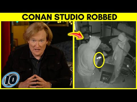 Conan O'Brien Says Studio Was ROBBED Because Of This