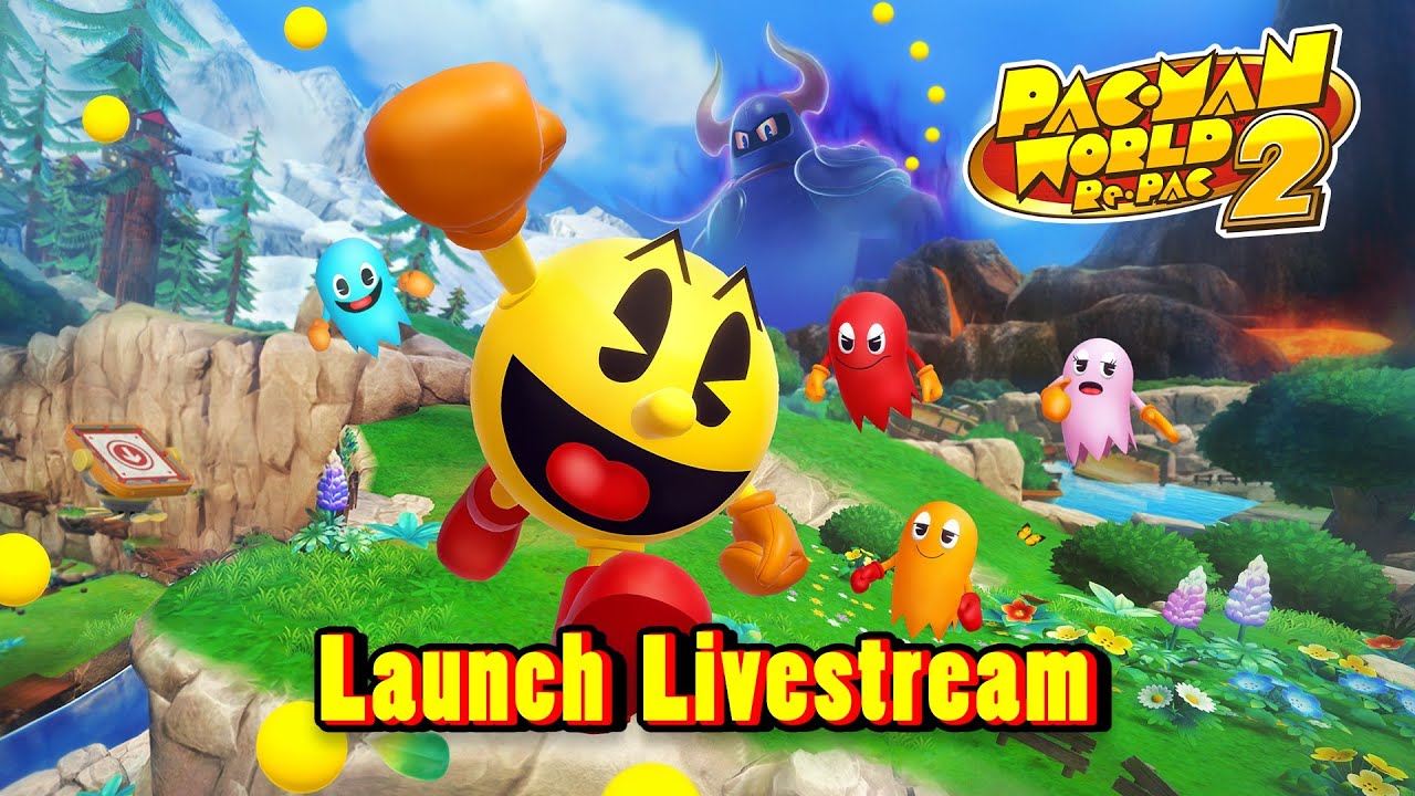 PAC-MAN WORLD 2: Re-PAC Launch Livestream
