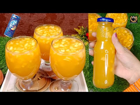 Summer Special || Peach (آڑو) juice Recipe | Rani juice ka secret formula by Shag Official Vlogs |
