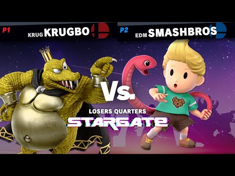 Stargate #10 | SmashBros (Lucas) vs Krugbo (King K. Rool) Losers Quarters