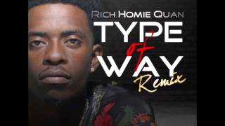 Rich Homie Quan Ft. Young Jeezy &amp; Meek Mill - Type Of Way (Remix) 2013 New CDQ Dirty NO DJ