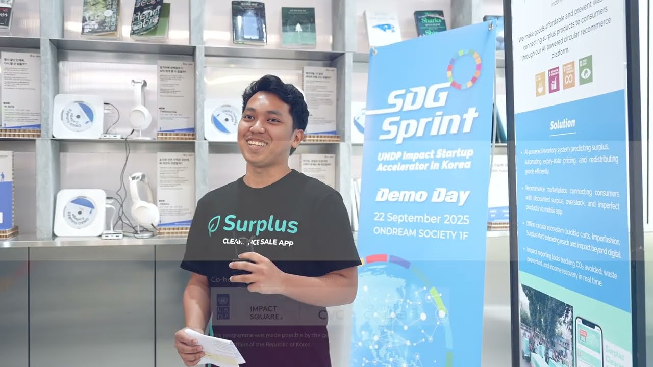 [Highlight] SDG Sprint 2025: UNDP 임팩트 어워드 수상자 인터뷰