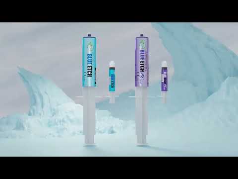 Блу Эйтч Флоу, BLUE ETCH Flow, травильный гель 50 мл, Cerkamed - фото 1 - id-p2540130698