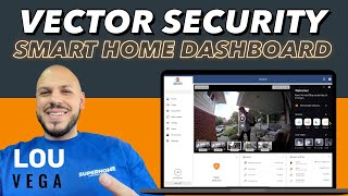 Vector Home Security Smart Home Dashboard [Web Demo]