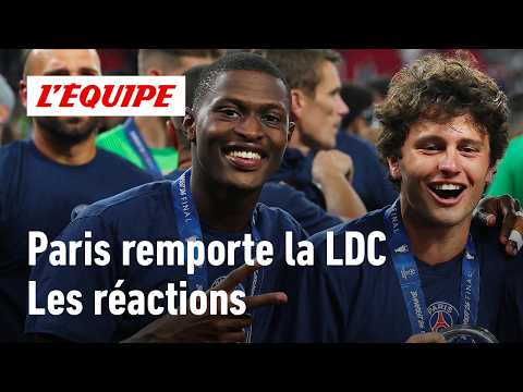 Neves, Mendes, Marquinhos : Les réactions après le sacre historique du PSG en LDC