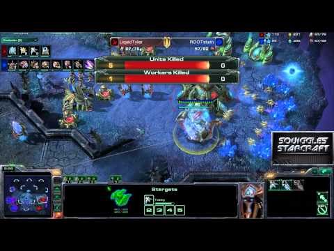 (HD) LiquidTyler vs ROOTslush PvZ shakuras plateau Starcraft 2
