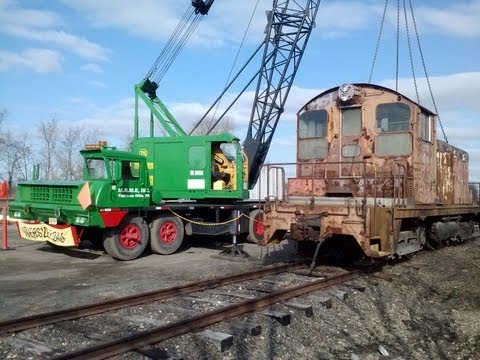 Three Historic EMD SW1 locomotives: B&O #8408, PRR #9206, & LV 112.