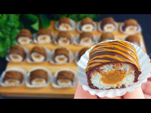 Only 4 ingredients, quick gift for your family! No oven / No Flour! disappears in 1 minute!