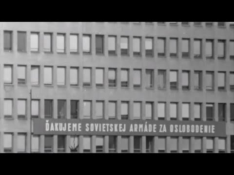 Bratislava - Privítanie sovietskych priateľov (1966)