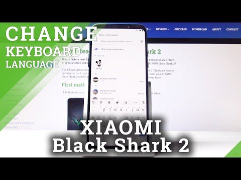 How to Add or Remove Keyboard Language on Xiaomi Black Shark 2 - Keyboard Settings