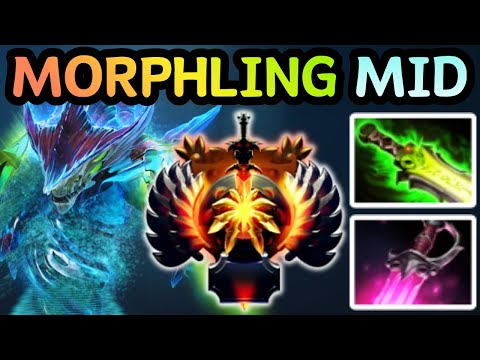 🔥 NEW PATCH 7.40b MORPHLING MID ONE COMBO, HERO GONE | DOTA 2 GAMEPLAY 🔥