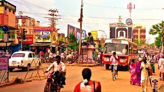preview picture of video 'Driving Around Thanjavur City, Tamil Nadu - India 2014 HD'