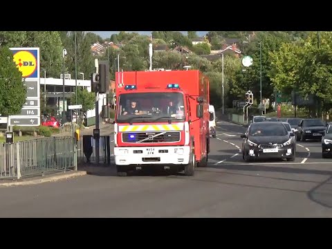 Atherton Command Support Unit & Welfare Unit Responding | Greater Manchester Fire & Rescue