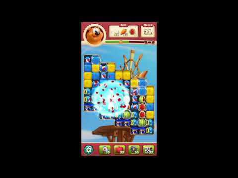 Toon Blast Level 8417 - NO BOOSTERS 🐻🐺🐱 | SKILLGAMING ✔️