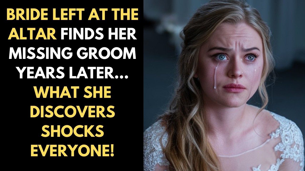 BRIDE LEFT AT THE ALTAR FINDS HER MISSING GROOM YEARS LATER… WHAT SHE DISCOVERS SHOCKS EVERYONE!