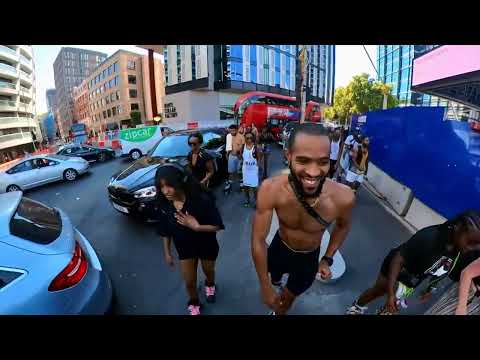 OVER 100 ROLLERSKATERS RUNNING RIOT IN CENTRAL LONDON  PT2. // STREETSKATE
