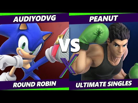 S@X 366 Online Round Robin - AudiyoDVG (Sonic) Vs. Peanut (Little Mac) Smash Ultimate - SSBU