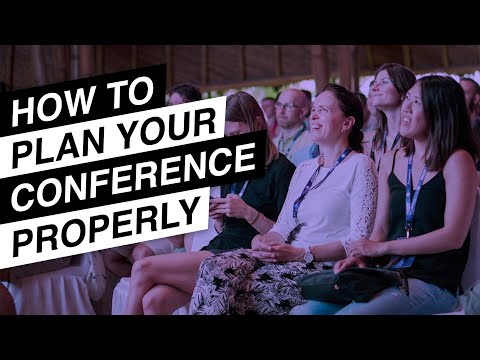 How to plan an event/conference successfully without going bankrupt [Did we make a profit?]