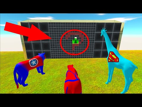 💥 Animals VS Dinosaurs ! Quiz ARBS Quiz Battle Who Can Guess ? T-REX Animal Revolt Battle Simulator