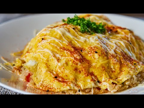 醤油オムライス