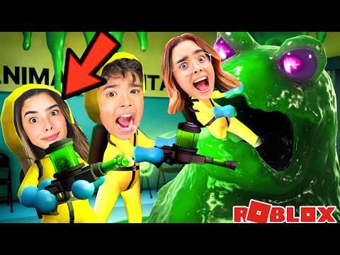 O SLIME ATACOU na NOVA ATUALIZAÇÃO ANIMAL HOSPITAL - ROBLOX