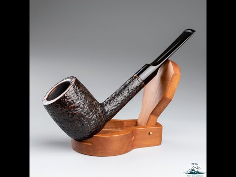 Handmade Savinelli Punto Oro Sandblasted Billiard Saddle Stem (114 KS)