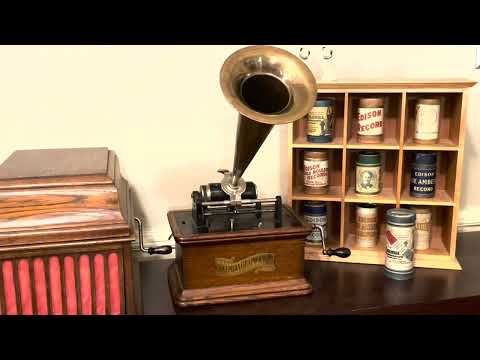 Edison Military Band "Happy Heinie" On A Columbia BK Graphophone