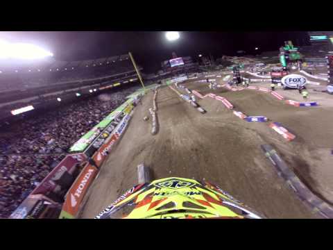 GoPro HD: Cole Seely Main Event 2014 Monster Energy Supercross from Anaheim 2