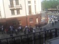 Фанаты Динамо Минск избивают антифашистов 09.05.2006 