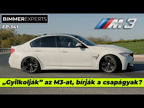 Keményen ütik a BMW F80 M3-at, de vajon milyen állapotban vannak a csapágyak 110.000 km-nél?